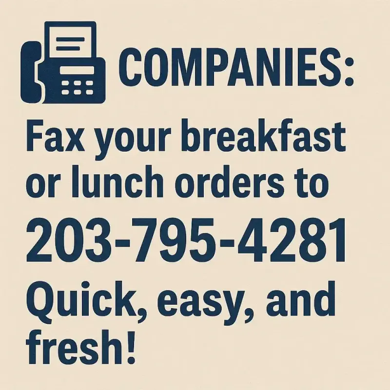 Fax It & Forget It: Breakfast & Lunch Made Easy
